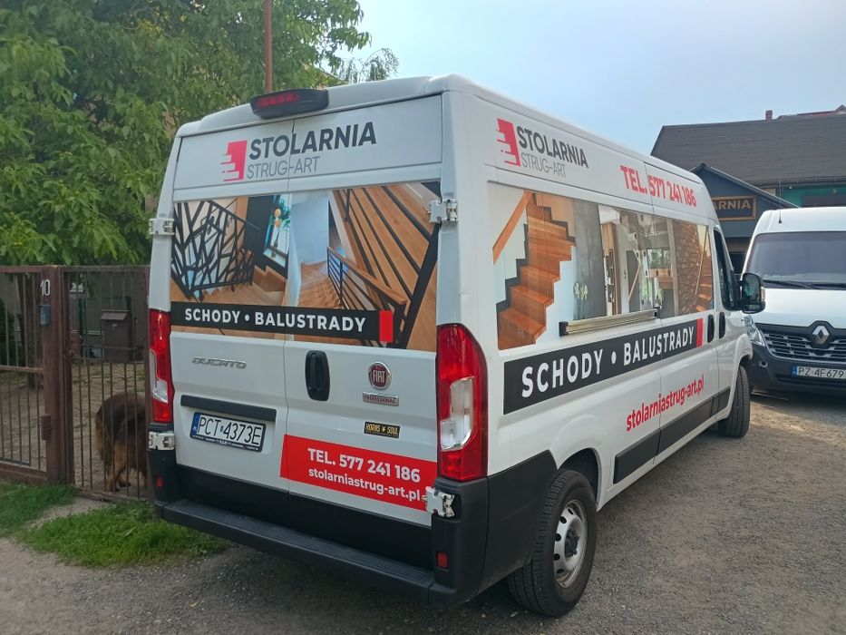 REKLAMA NA SAMOCHÓD,Oklejanie Busów witryn,projekty cala  Bydgoszcz