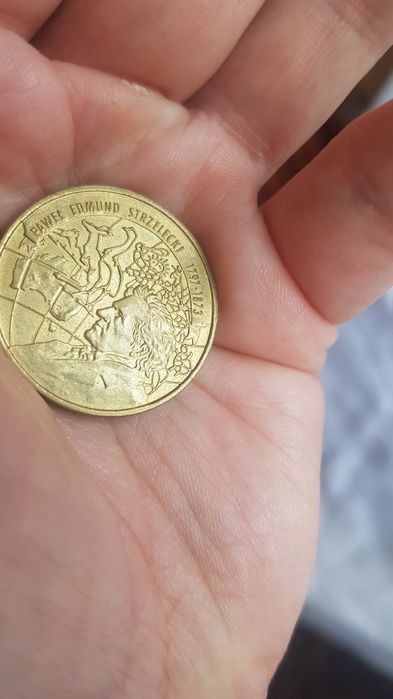 Złota moneta Paweł Edmund Strzelecki!