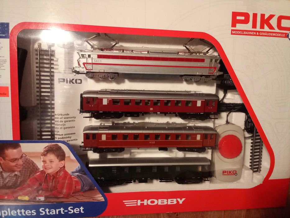 Немецкие железные дороги Пассажирский Поезд 2-х этаж Пико Piko 1:87 НО