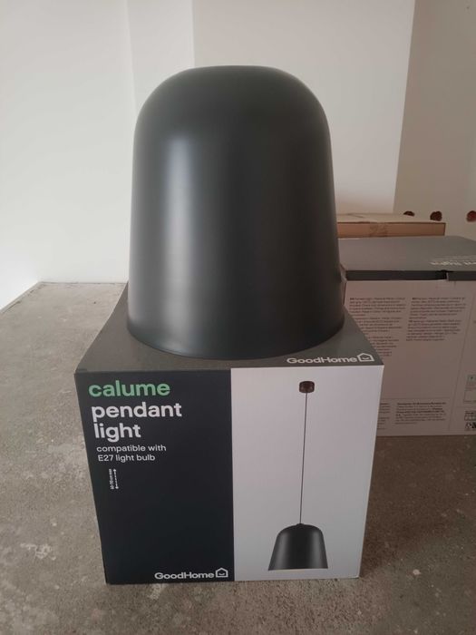 Lampy loft duże 6 szt GoodHome Calume 1-punktowa E27 duża-38 c
