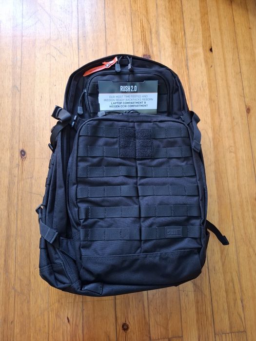 Рюкзак тактичний 5.11 Tactical® "RUSH 72 2.0 Backpack 55L" Black