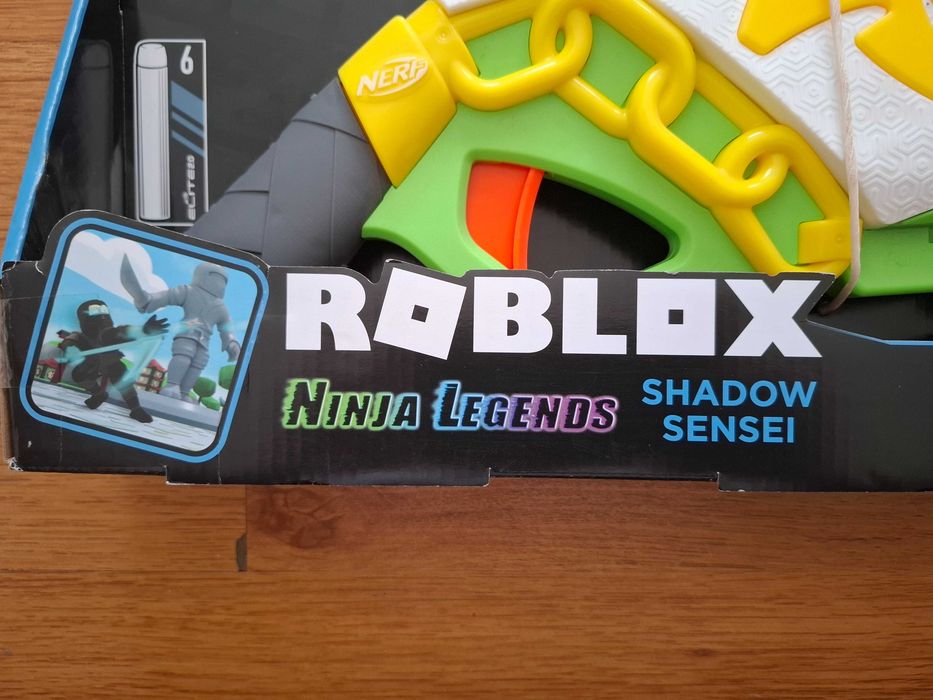 Бластер Nerf Roblox. Ninja Legends Shadow Sensei. Оригінал