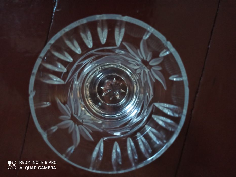 Kryształowe wazoniki 2 szt.