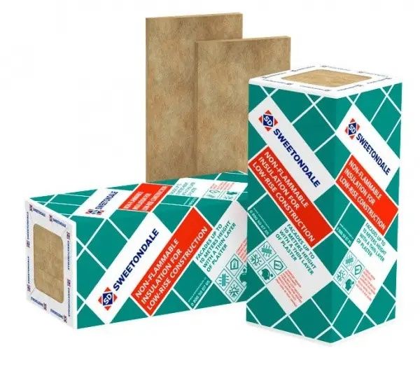 Утеплювач мінвата, базальтова вата 105 кг/м3 ТЕХНОФАС Котедж 100мм