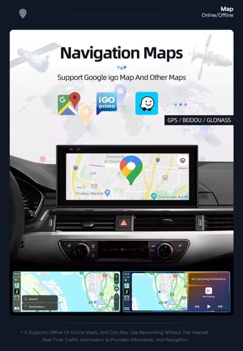 Android auto ecrã touch Audi A4 B9 (FAÇO A INSTALAÇÃO)