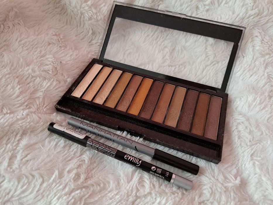 Pakiet paleta+ 2 kredki do oczu