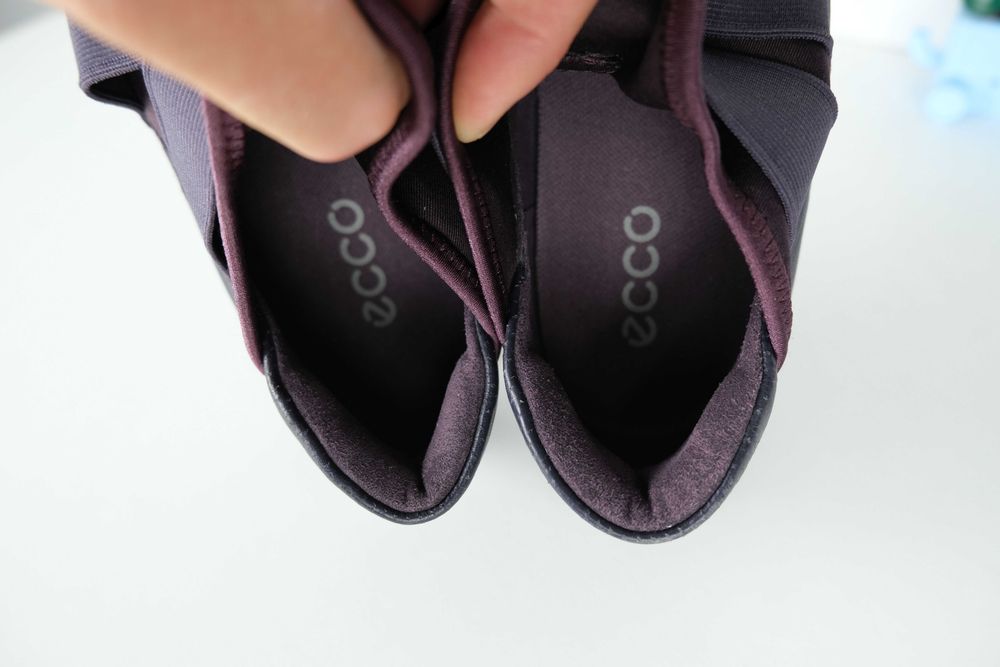 Ecco elemnety  skórzane damskie r 38