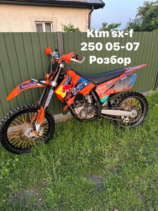 Вилка ktm sx-f 250-450 розбор
