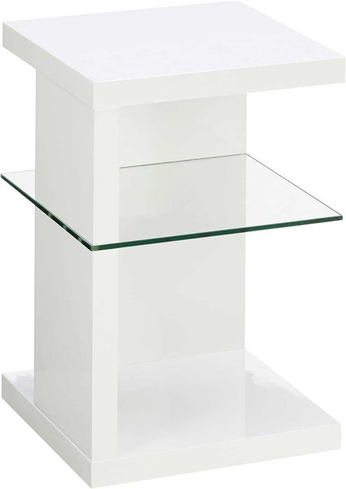 тумба Тумбочка стіл полка HomeTrends4You  Білий глянець