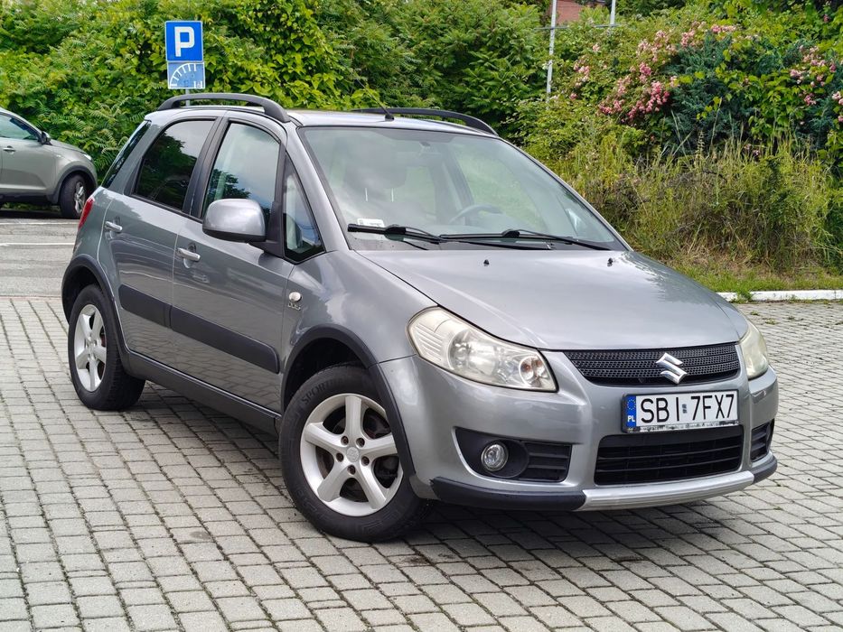Suzuki SX4 1.9 JTD 120KM * 6 Biegów * KLIMATYZACJA * Piękny Kolor * Aluski * SUV