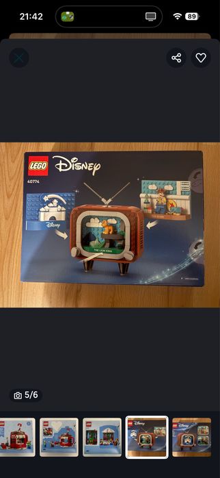 Lego 40774 Disney Classic Animation Scenes