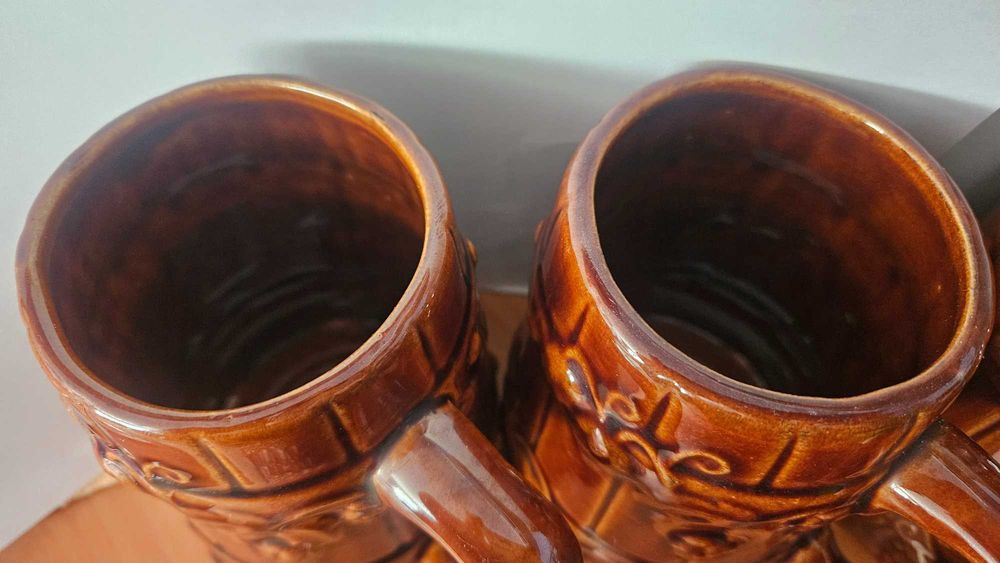 Kufle ceramiczne 4szt.