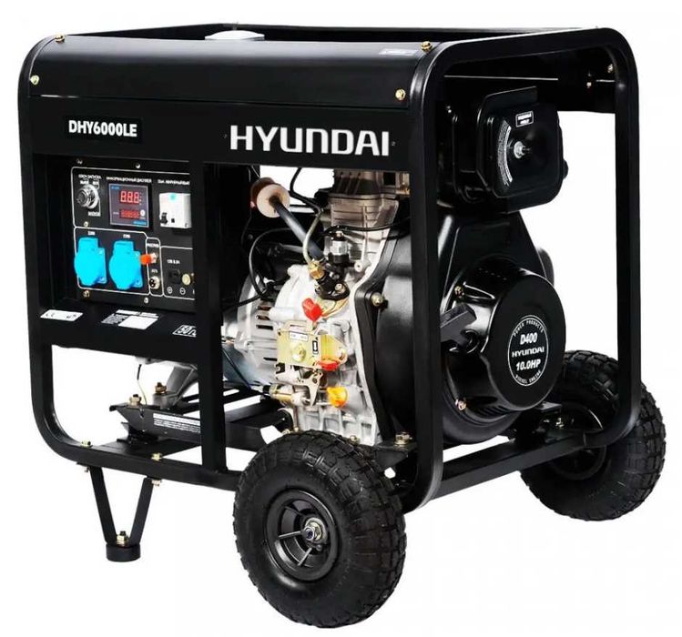 Дизельний генератор HYUNDAI 5 кВт (в наявності на нашому складі)