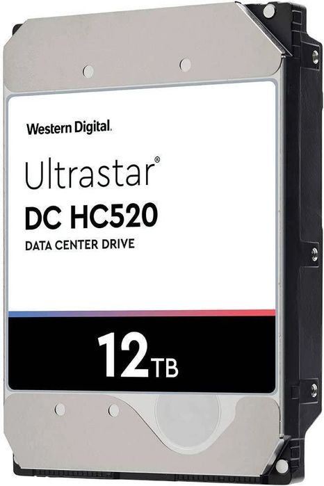 Hdd Wd 12Tb 3,5 7,2K Sas Hc520 Uszkodzony
