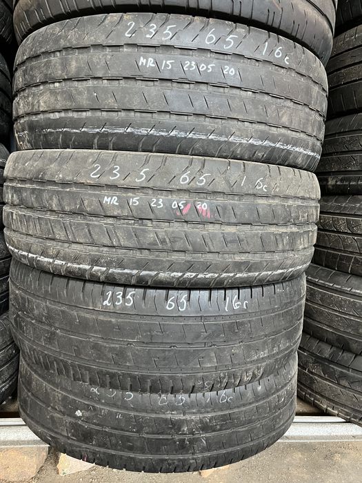 Продам резину 235 65 16 с шиномонтаж выкатка правка диска