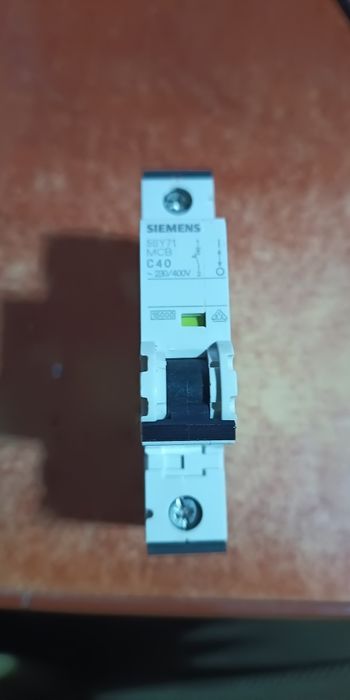 Wyłącznik nadprądowy  Siemens 5SY7140-7 MCB,Typ C,40A,230/400V