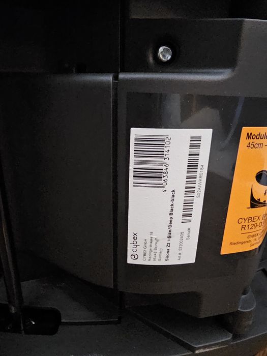 Cybex zestaw Z łupina fotelik baza obrotowa 360 stan idelany