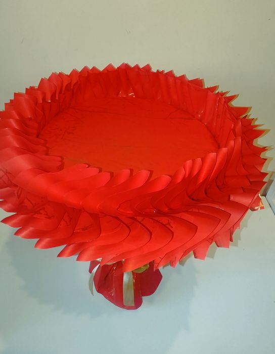 Bazy do bukietów do samodzielnego wypełnienia 25 cm marmurek , dzień nauczyciela