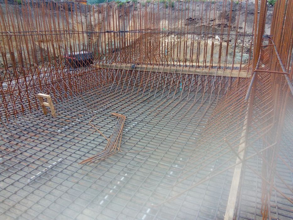 Budowa domów  z dachem -elewacja-kostka