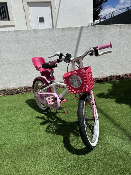Bicicleta criança B'TWIN 16" + OFERTA Acessórios!