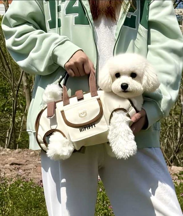 Переноска для собак Hipipet—Комфорт для спини та затишок дляулюбленця!