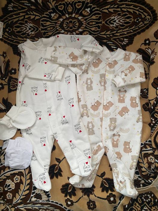 Одяг 56-68 розміру ,на фото тільки декількає ще крім цього багато