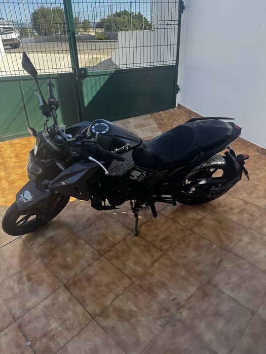 Sym n hx 125cc preta