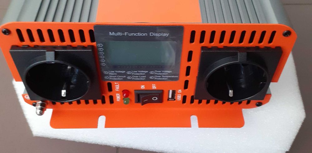 Inversor 12V a 230V Onda Pura 7000W