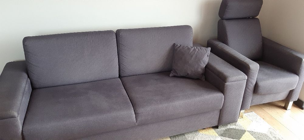 Kanapa PMW TOGO fotel YORK Zestaw