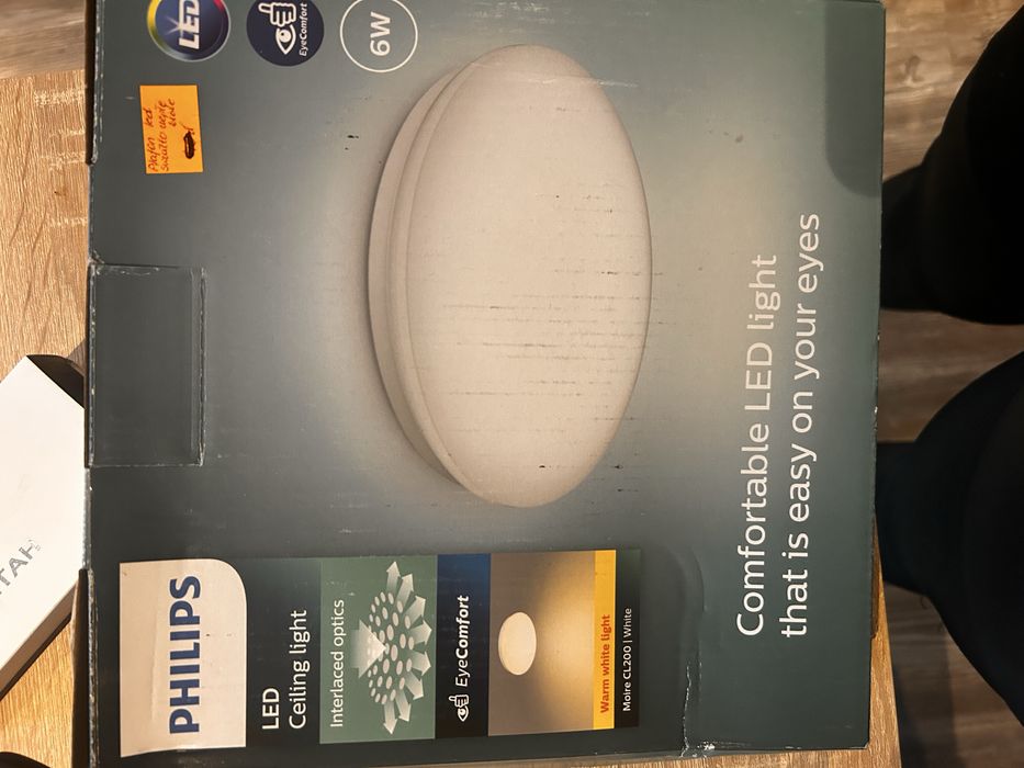 Plafon led philips cieple swiatlo