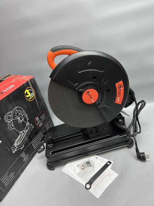 Отрезная монтажная пила по металлу Протон CM-355Н Ременная передача