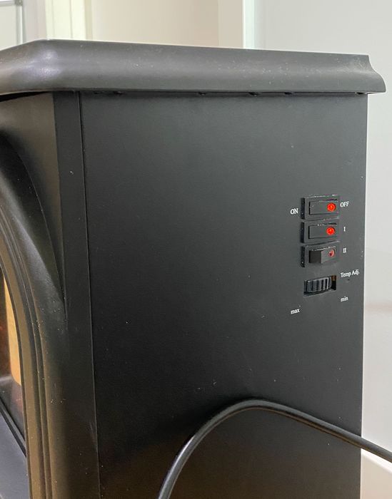 Lareira elétrica 1800W