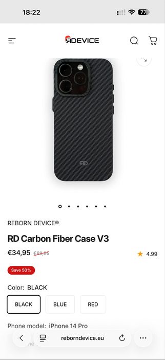 Capas Reborn device iphone 14 pro