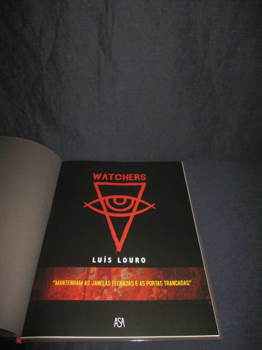Livro BD Watchers A Luís Louro