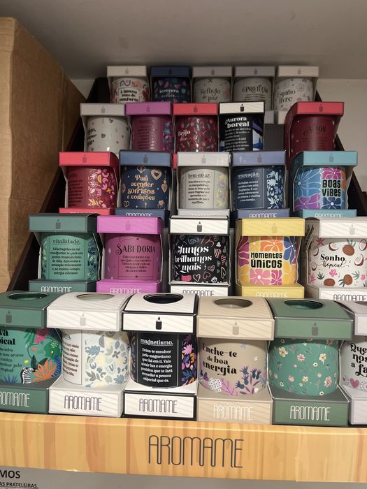 Lote de 26 velas AROMAME