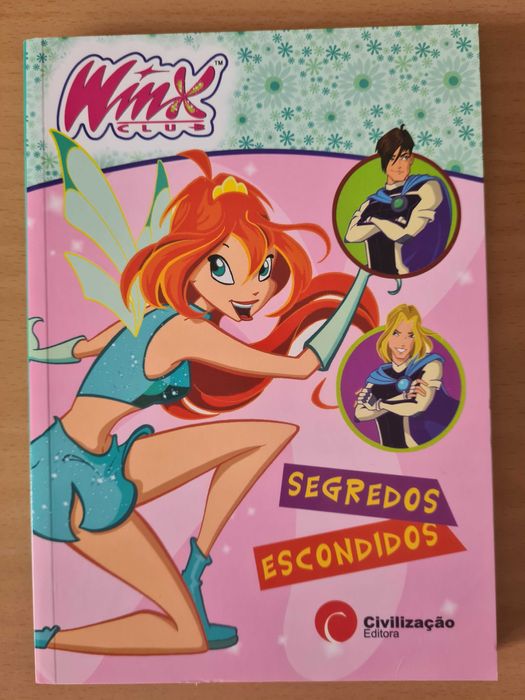 1 livro juvenil da coleção "Winx Club" - Segredos Escondidos