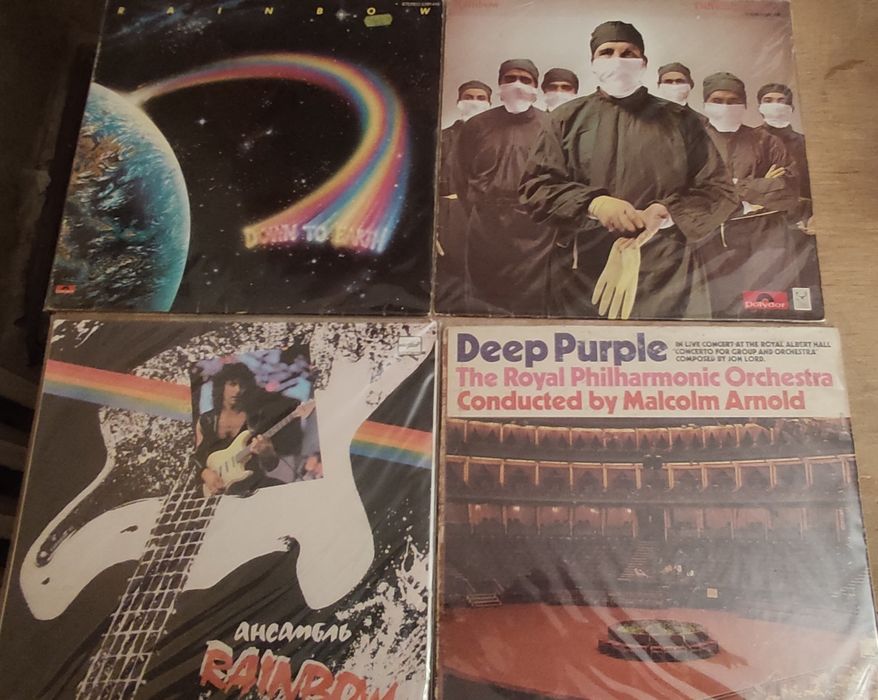 Вінілові платівки (metal / rock music)