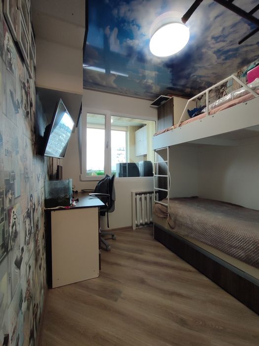 Продам 1-ком кв Тополь -2/ремонт, мебель,техника