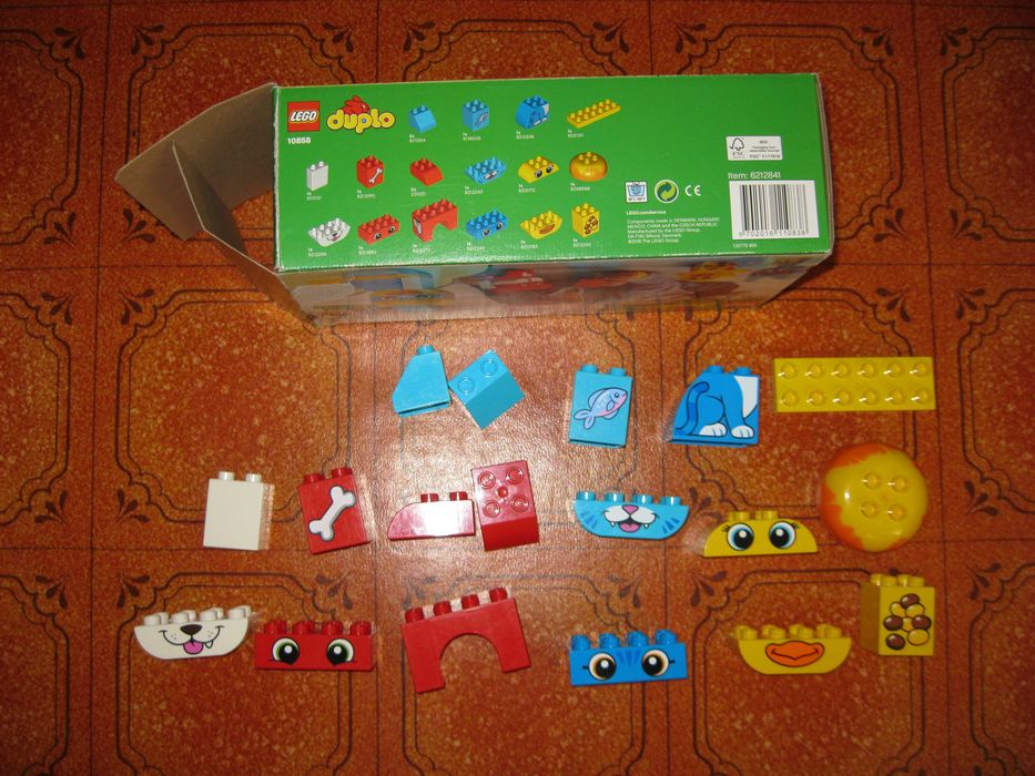 Конструктор LEGO Duplo Мої перші домашні тварини (10858)
