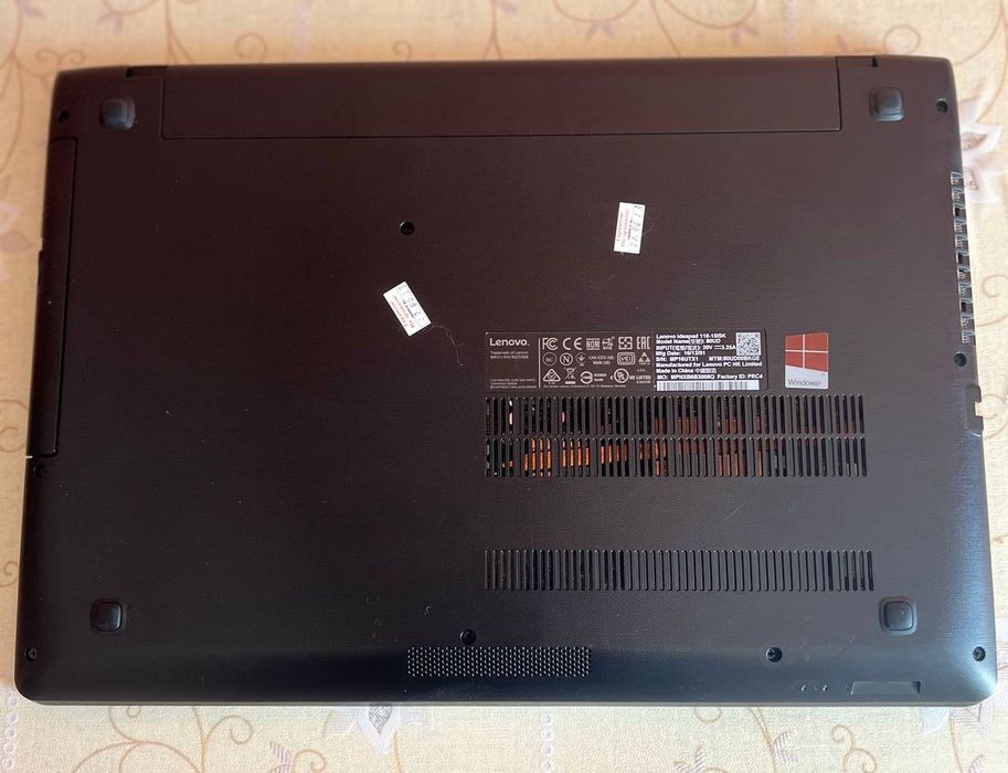 игровий ноутбук Lenovo Ideapad 110 15.6 FHD Core i5-6200U Ram 8GB SSD2