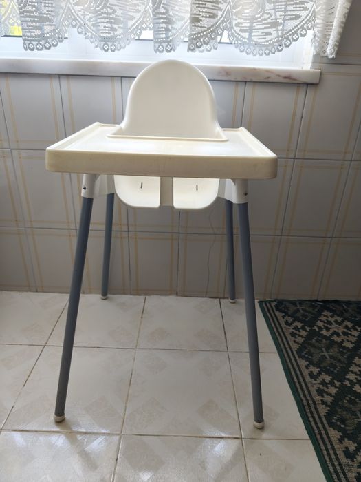 Cadeira de refeição bebé IKEA ANTILOP com tabuleiro – tenho 2 unidades