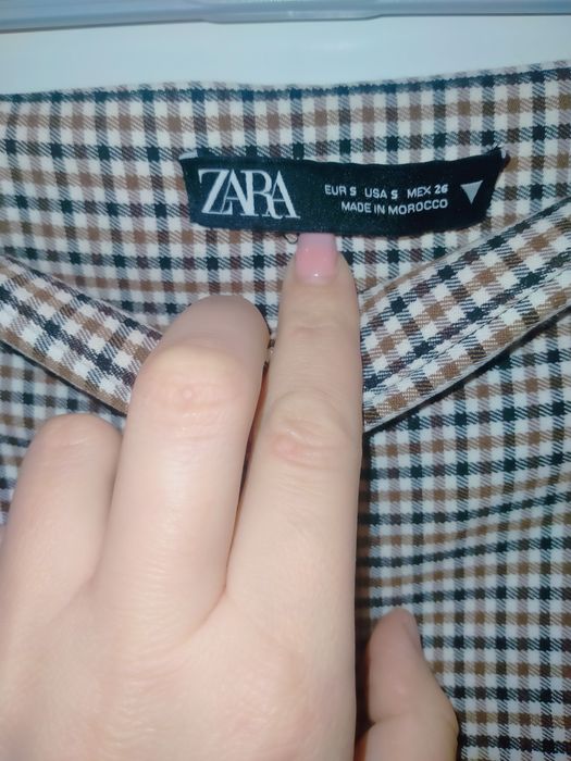 Spodnie damskie Rurki legginsy Zara