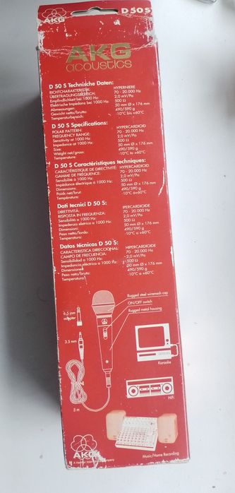 Мікрофон akg d50s