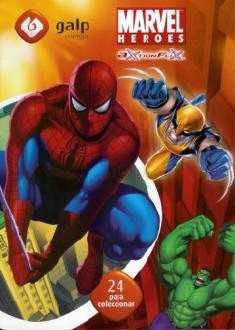 MARVEL - GALP Caderneta completa Super Heróis Marvel