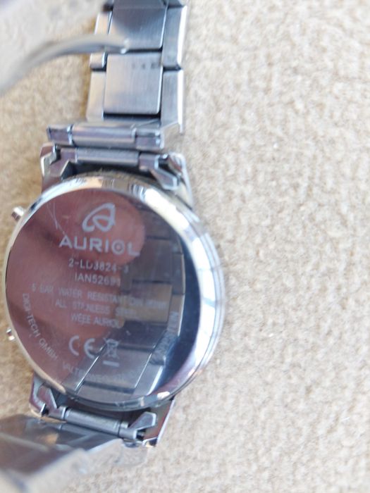 Годинник кварцевий AURIOL 2-LD3834-3 Німеччина часы