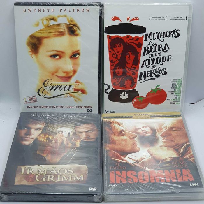 Lote 6/2 - Pack de 18 Filmes Novos e Selados em DVD - Ref.VI