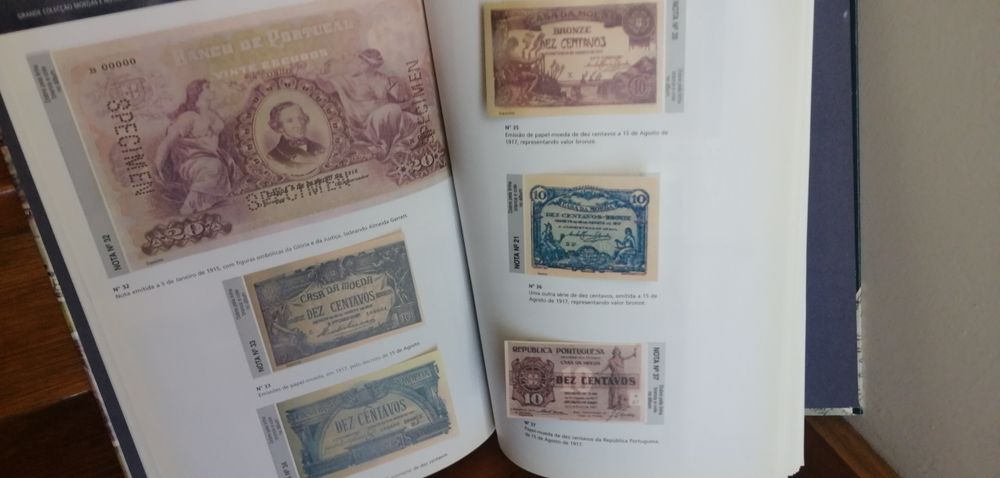 Coleção JN notas e moedas