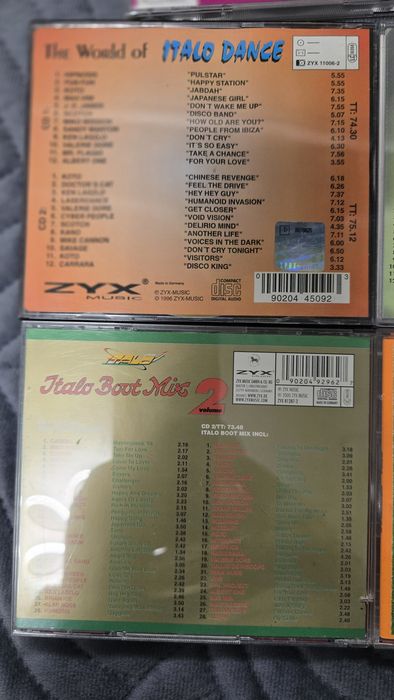 Italo disco zestaw 7 płyt cd
