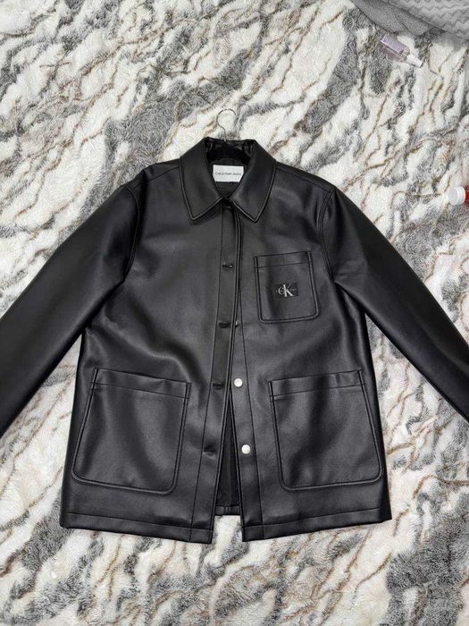 Жіночий піджак з Еко - Шкіри від бренду Calvin Klein Jeans