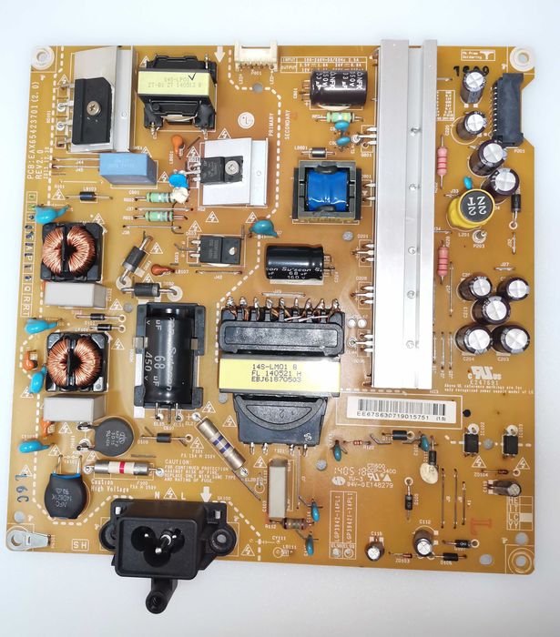 Fonte de alimentação LG LGP3942-14PL1 EAX6 5 4 2 3 7 0 1